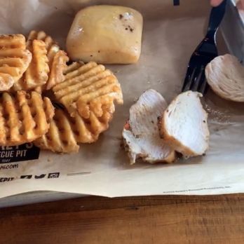 Dickey's Barbecue Pit - Kids meal with chicken breast and fries - American Near Me - Kapolei, Hawaii Dickey's Barbecue Pit - Kids meal with chicken breast and fries - American Near Me - Kapolei, Hawaii