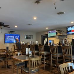 Inside the bistro