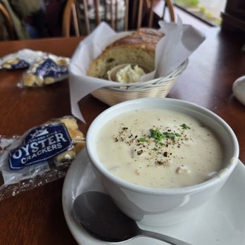 Miramar Beach Restaurant - Their famous Seafood Chowder. Yum! - Seafood Near Me - Half Moon Bay, California Miramar Beach Restaurant - Their famous Seafood Chowder. Yum! - Seafood Near Me - Half Moon Bay, California