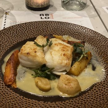 ARLO - Maple halibut - New American Near Me - San Diego, California ARLO - Maple halibut - New American Near Me - San Diego, California