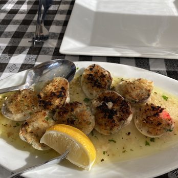 Charred Brick Oven - Baked Clams - Pizza Near Me - Seaford, New York Charred Brick Oven - Baked Clams - Pizza Near Me - Seaford, New York