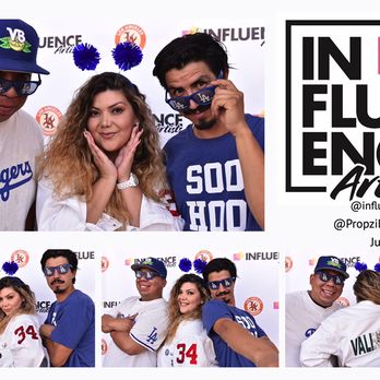 Propzilla Photo Booth - Dodger themed event! - Photo Booth Rentals Near Me