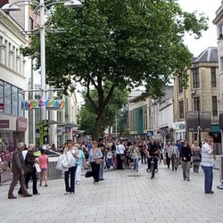 Queen Street Pedestrianised Shopping Area