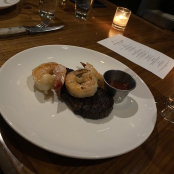 STK Steakhouse - 6oz steak with shrimp - Bars Near Me - Denver, Colorado STK Steakhouse - 6oz steak with shrimp - Bars Near Me - Denver, Colorado