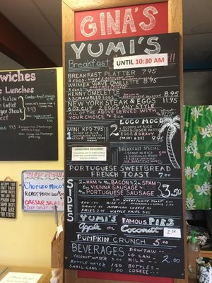 Menu photo 4 Ginas Anykine Grinds Cafe Waimea, HI