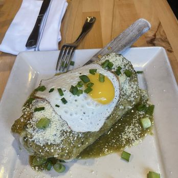 Portage Bay Cafe - Mole Verde Burrito - New American Near Me - Seattle, Washington Portage Bay Cafe - Mole Verde Burrito - New American Near Me - Seattle, Washington