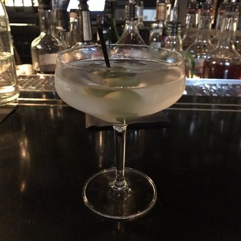 Denson Liquor Bar - Ketel 1, dirty, up. Seriously well done. - Cocktail Bars Near Me - Washington, DC, District of Columbia