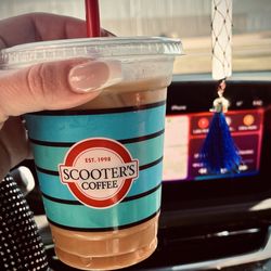 Scooter's Coffee - Cookie Butter iced latte