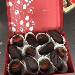 Edible Arrangements - Chocolate covered strawberries and apples