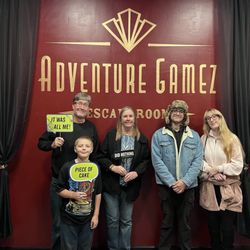 Adventure Gamez Escape Room - We did it!