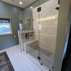 Apex Installations - The shower glass turned out beautiful