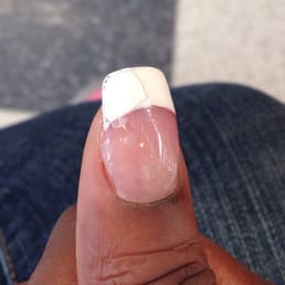 Cracked gel nails!!!