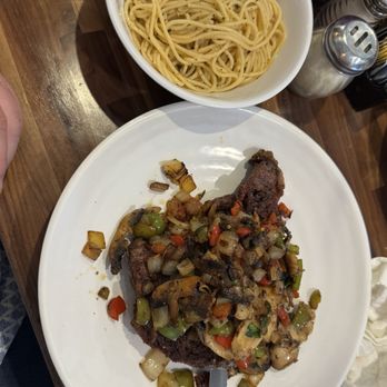Portofino's Italian Restaurant - Ribeye Special - Pizza Near Me - Krum, Texas