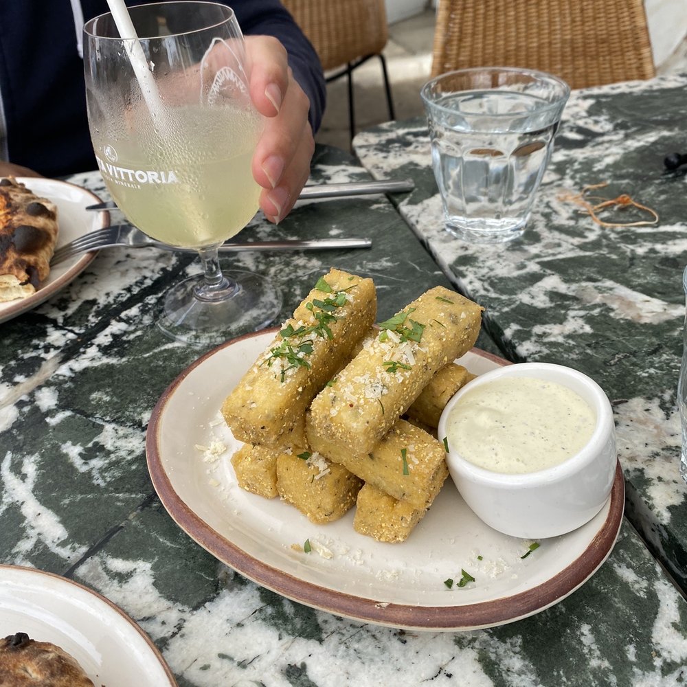 Great White - Polenta fries - Cafes Near Me - Los Angeles, California