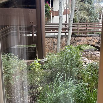 Stein Eriksen Lodge - View out our basement window. - Hotels Near Me - Park City, Utah Stein Eriksen Lodge - View out our basement window. - Hotels Near Me - Park City, Utah