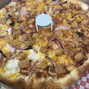 Vinny's Vegan Pizza - 12" Vegan Bubba's BBQ Chicken - Vegan Near Me - Las Vegas, Nevada Vinny's Vegan Pizza - 12" Vegan Bubba's BBQ Chicken - Vegan Near Me - Las Vegas, Nevada