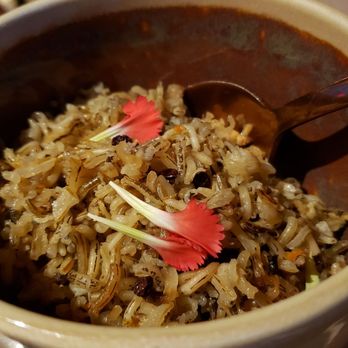 Owamni - Hand harvested wild rice ($9), vegan by default. Delicious. Savory & teensily sweet w/currants. - New American Near Me - Minneapolis, Minnesota Owamni - Hand harvested wild rice ($9), vegan by default. Delicious. Savory & teensily sweet w/currants. - New American Near Me - Minneapolis, Minnesota