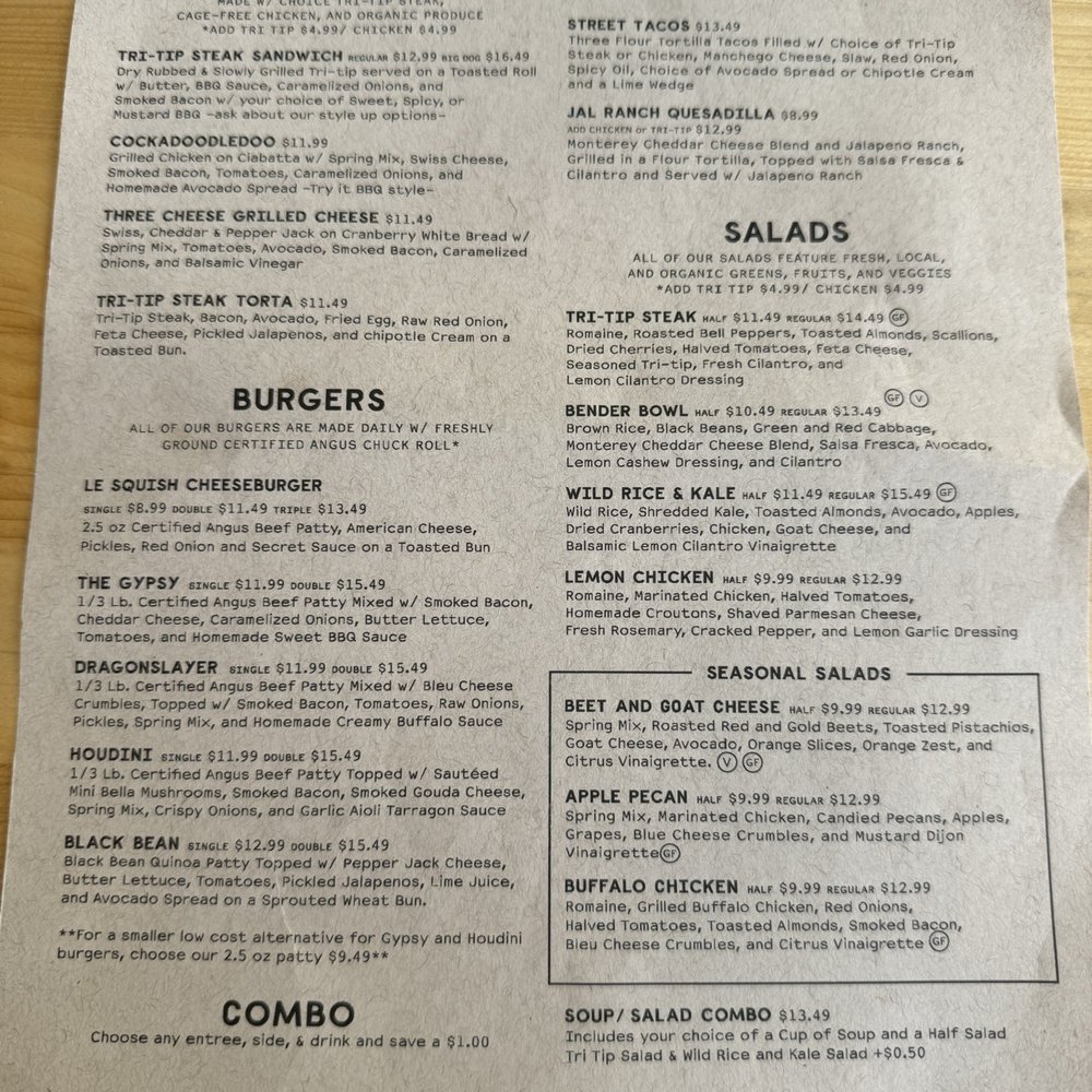 Cubby's - Menu - New American Near Me - Provo, Utah