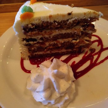 Garden Grille - Carrot Cake - Vegan Near Me - Pawtucket, Rhode Island