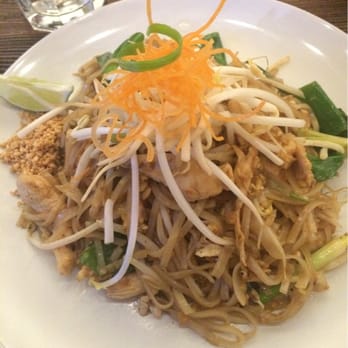 Kittiwat Thai Kitchen - Chicken Pad Thai - Thai Near Me - Frederick, Maryland