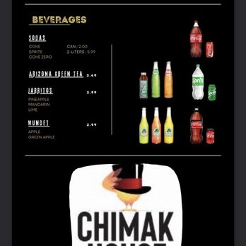 Chimak House - Riverside - Drinks menu - Chicken Wings Near Me - Riverside, California