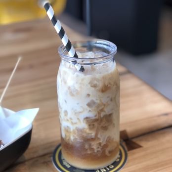 Sugar Pine - Iced Almond Latte - Japanese Near Me - Austin, Texas Sugar Pine - Iced Almond Latte - Japanese Near Me - Austin, Texas