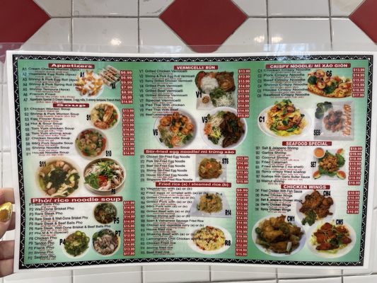 Menu photo 1 Pho M&N Fontana, CA Menu photo 1 Pho M&N Fontana, CA