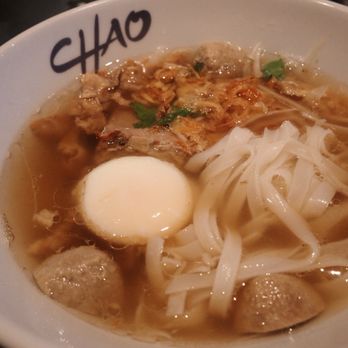 Chao - Beef brisket pho with onsen egg - Asian Fusion Near Me - Honolulu, Hawaii