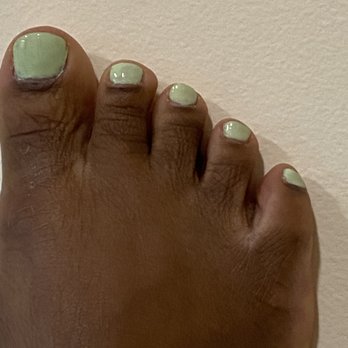 Red Nails - Bad paint job and clipped too much off my cuticle leaving my toe sore 2 days - Nail Salons Near Me - Richmond, Virginia Red Nails - Bad paint job and clipped too much off my cuticle leaving my toe sore 2 days - Nail Salons Near Me - Richmond, Virginia