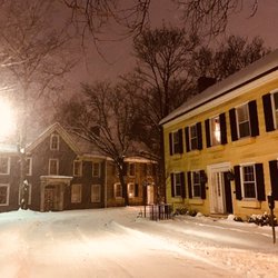 1910 House - First snowfall in November 2018