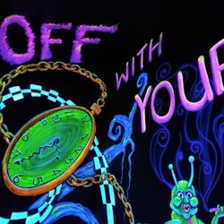 Art In - Check it out with the 3D glasses from Parched Eagle next door.