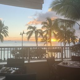 Patio sunset at 6:24 Patio sunset at 6:24
