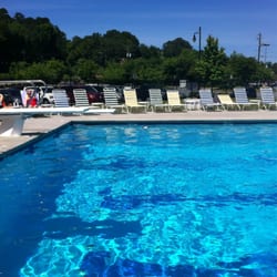G. Cecil Pruett Community Center Family YMCA - Outdoor pool for belly flops complete with two diving boards
