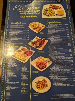 Menu photo 4 El Sabor Restaurant Keller, TX Menu photo 4 El Sabor Restaurant Keller, TX