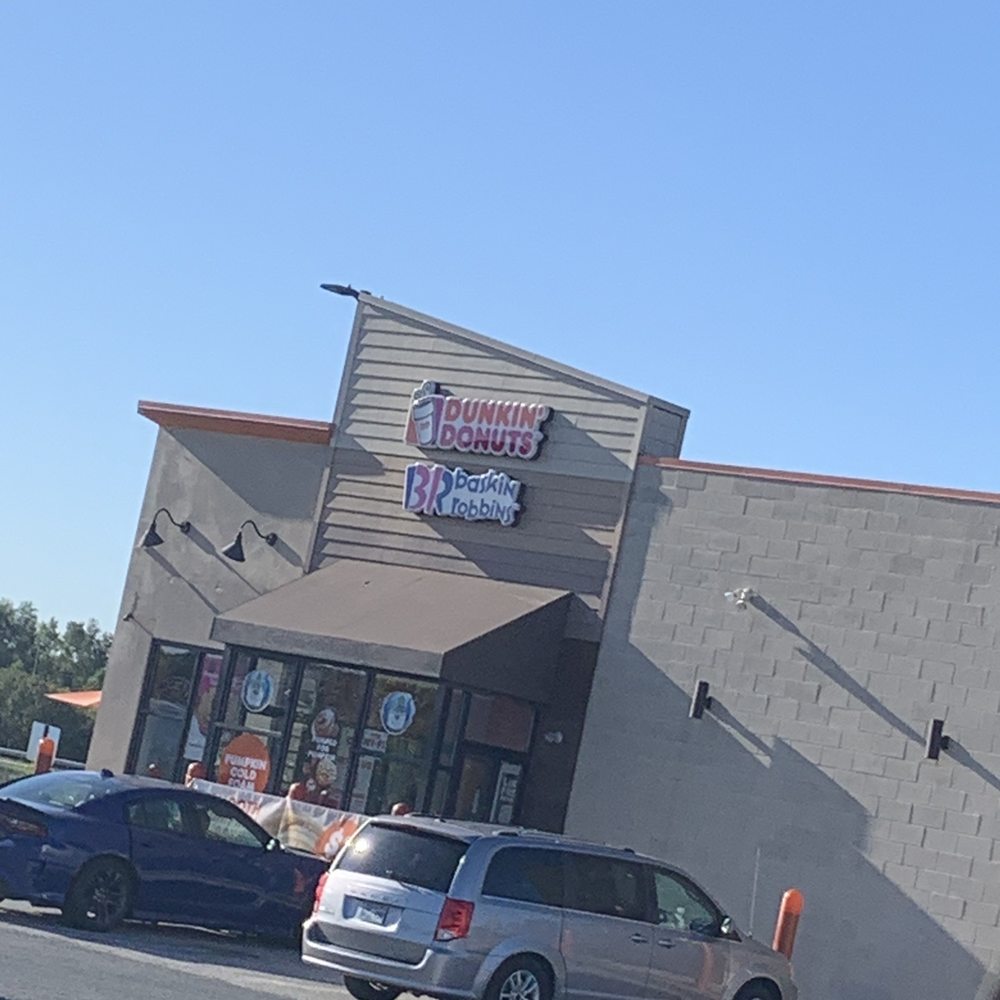 Dunkin' -  cars parked in front of a dunkin donuts store - Coffee & Tea Near Me - Aberdeen, Maryland