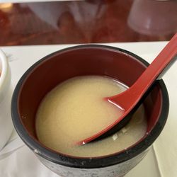 Sushi One - Comes with the Korean food - miso soup