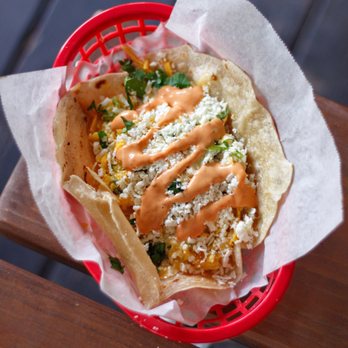 Taco Joint - Migas open face taco - Mexican Near Me - Austin, Texas