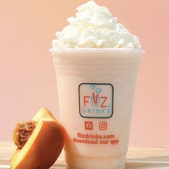 FiiZ Drinks - Peach smoothie - Juice Bars & Smoothies Near Me - Katy, Texas