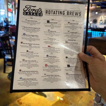 Ford's Garage Estero - Choices choices! - Bars Near Me - Estero, Florida Ford's Garage Estero - Choices choices! - Bars Near Me - Estero, Florida