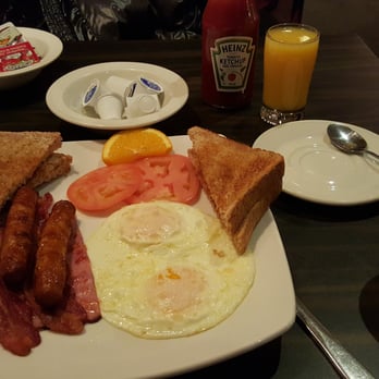 The Buttery - 2 eggs, 2 slices of bacon, 2 sausages, a slice of ham, home fries or tomatoes, toast coffee and orange juice for $10.49 - Breakfast & Brunch Near Me - Newmarket, Ontario The Buttery - 2 eggs, 2 slices of bacon, 2 sausages, a slice of ham, home fries or tomatoes, toast coffee and orange juice for $10.49 - Breakfast & Brunch Near Me - Newmarket, Ontario