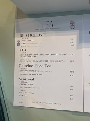 Menu photo 2 Sunny M Specialty Coffee & Tea Richmond, BC Menu photo 2 Sunny M Specialty Coffee & Tea Richmond, BC