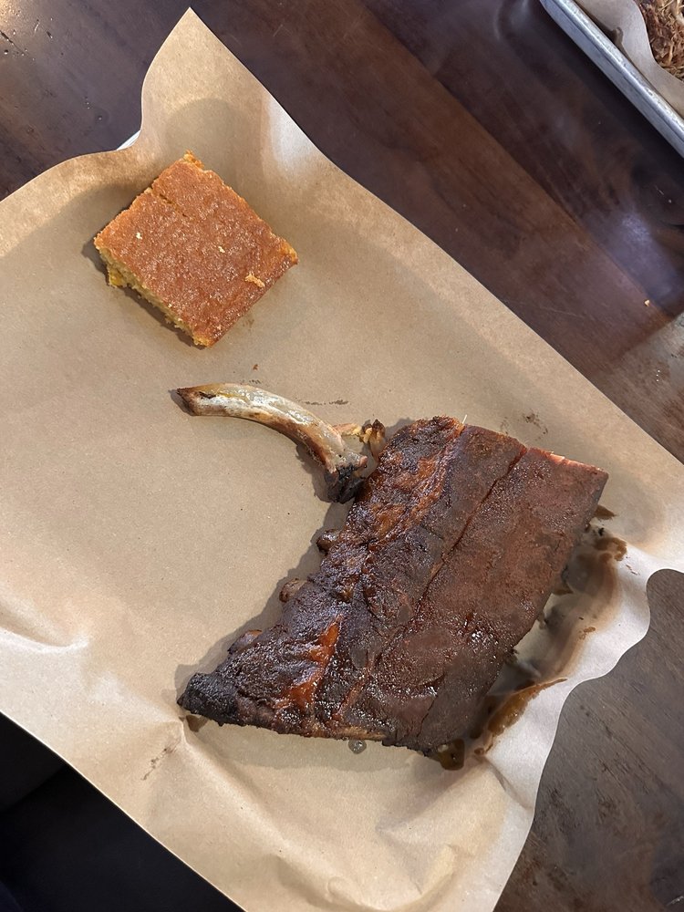 Food from Mission BBQ