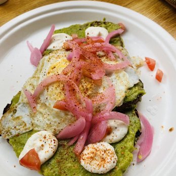 Amy's Place - Avocado Toast w/ an Egg on top. - Sandwiches Near Me - Providence, Rhode Island