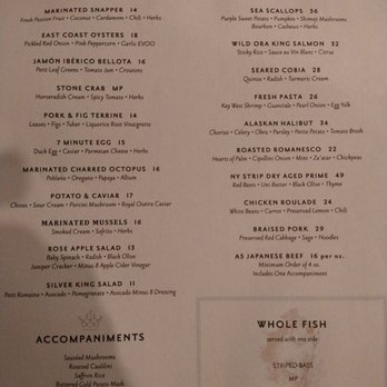 The Silver King Coastal Kitchen - Menu - New American Near Me - Fort Myers, Florida