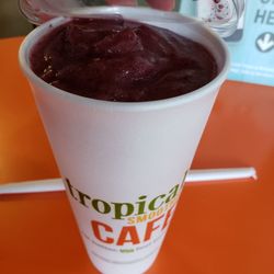 Tropical Smoothie Cafe - Blueberry Bliss (Blueberries, Strawberries & Banana)