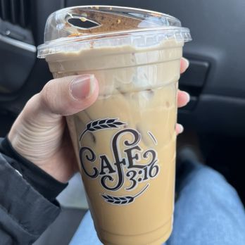 Cafe 3:16 - Iced coffee butter latte - Bakeries Near Me - Rochester, Michigan