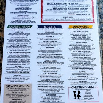 Heroes Bar & Grill - Menu. - New American Near Me - Fullerton, California Heroes Bar & Grill - Menu. - New American Near Me - Fullerton, California