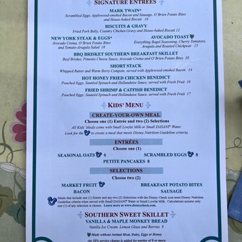 River Belle Terrace - Breakfast Menu - Desserts Near Me - Anaheim, California