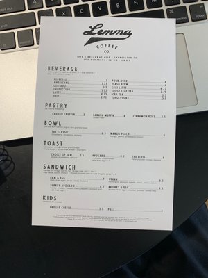 Menu photo 7 Lemma Coffee Co Carrollton, TX Menu photo 7 Lemma Coffee Co Carrollton, TX