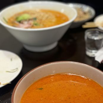 Zao Stamina Ramen - Spicy side of broth and tartanmen - Ramen Near Me - Bethesda, Maryland Zao Stamina Ramen - Spicy side of broth and tartanmen - Ramen Near Me - Bethesda, Maryland